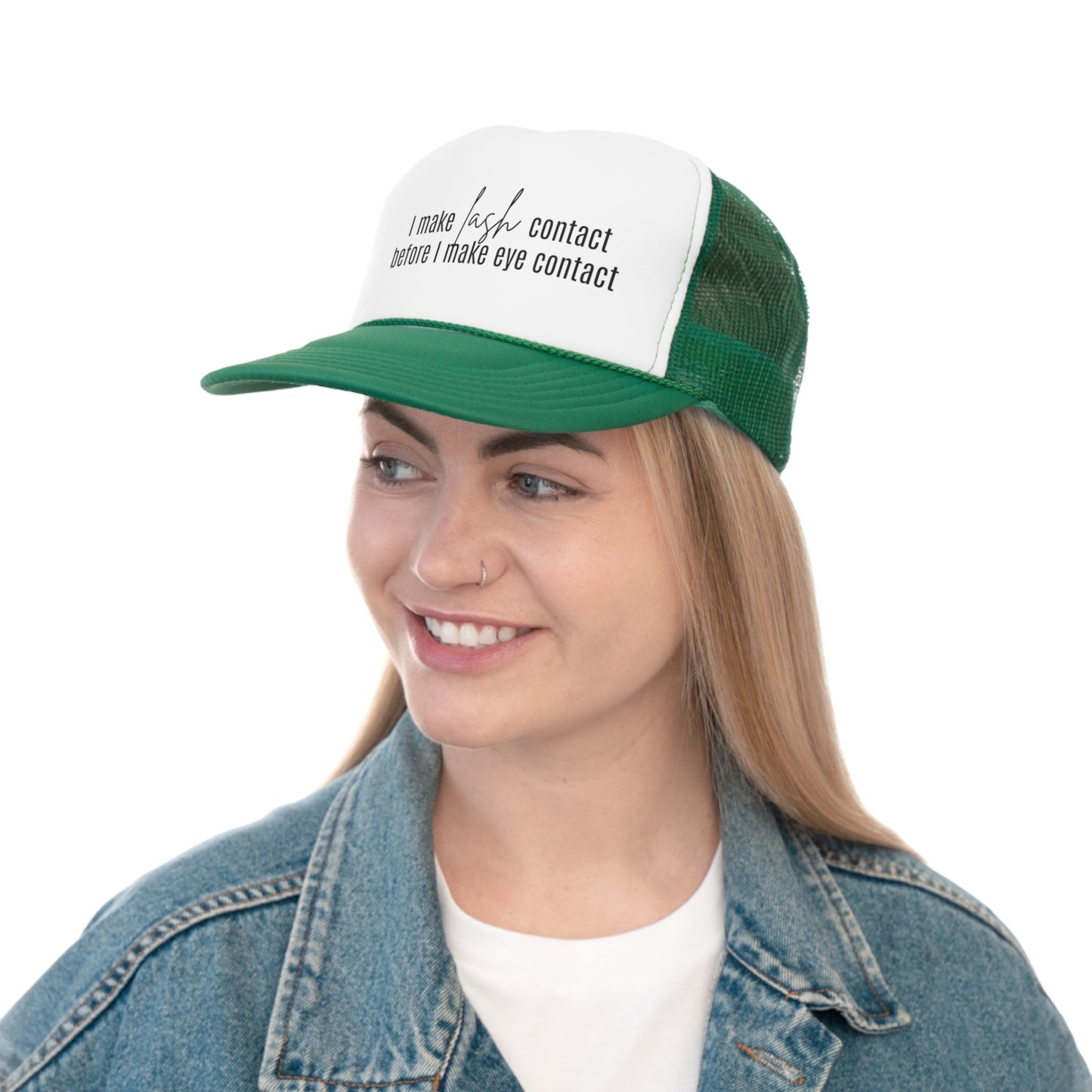 "Lash Contact" Trucker Caps