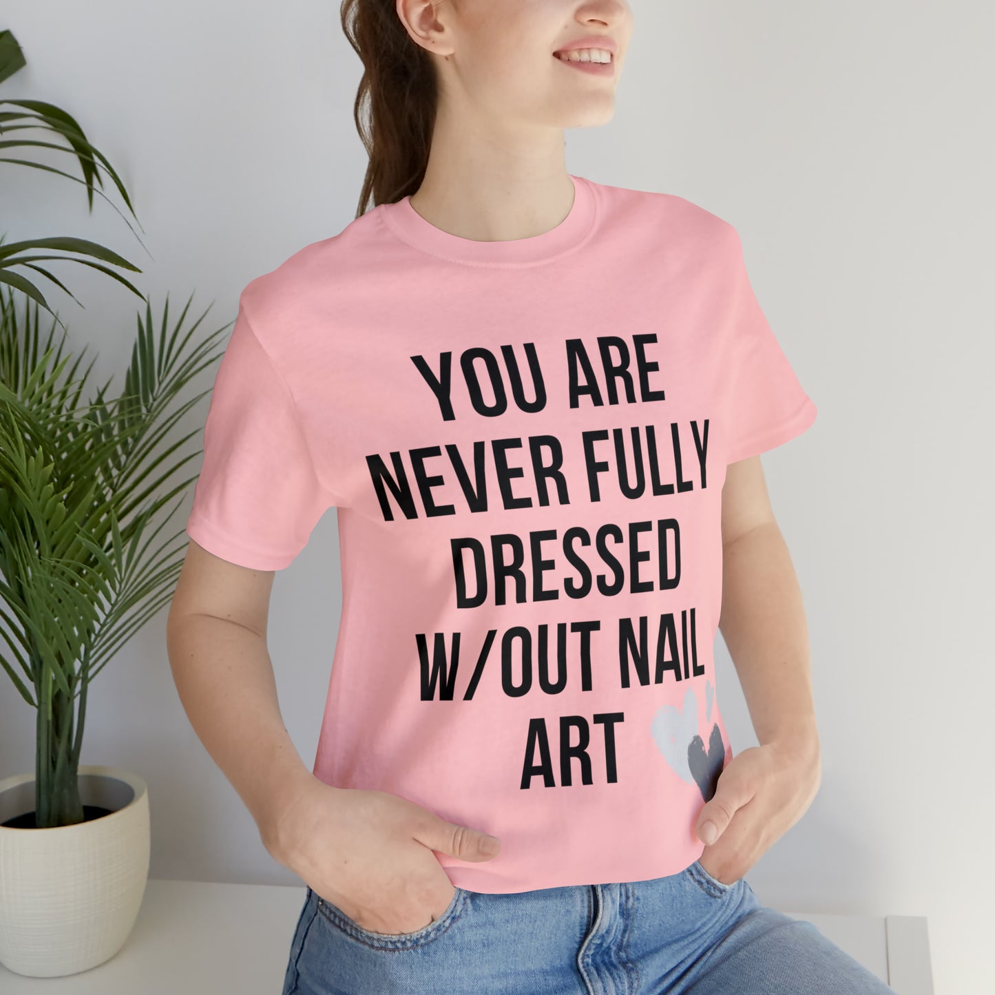 "You Are Never" Jersey Short Sleeve Tee