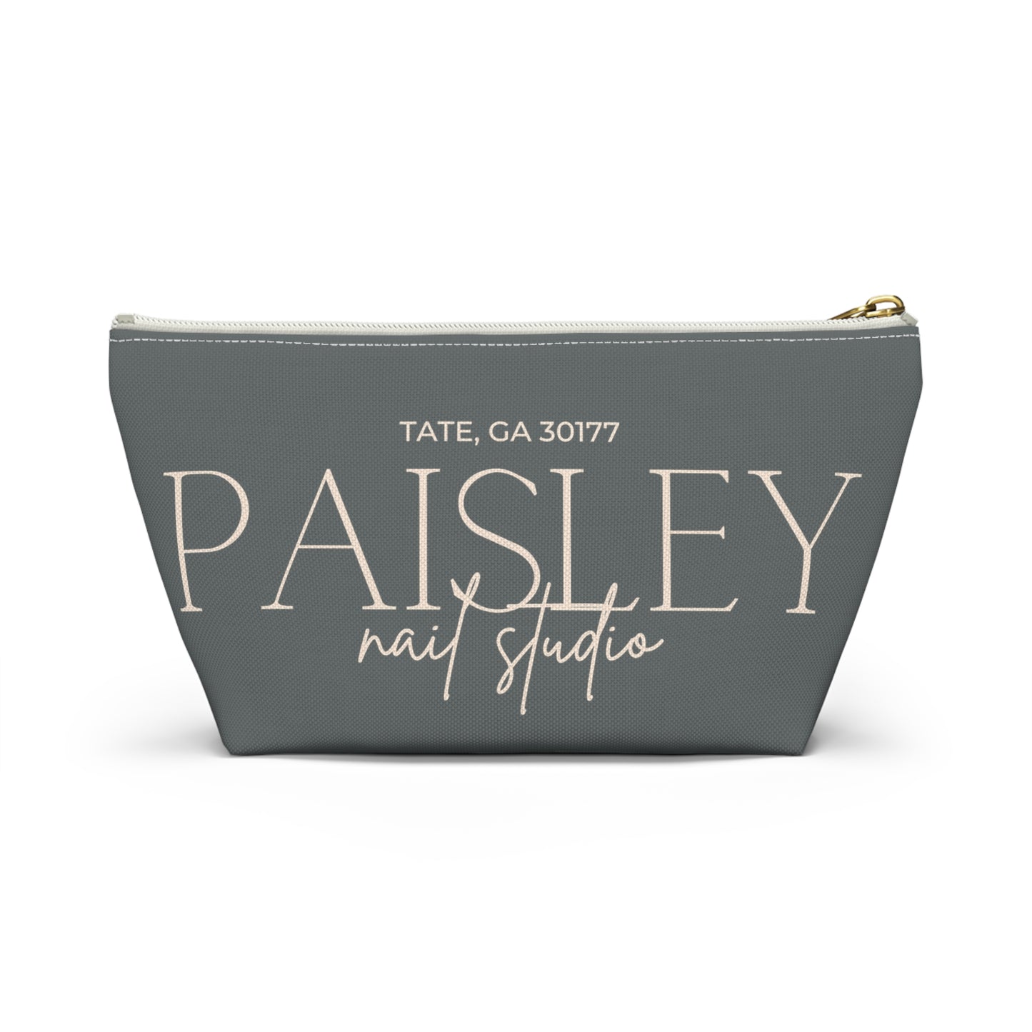 Paisley Gal Pouch ~ Dark Grey