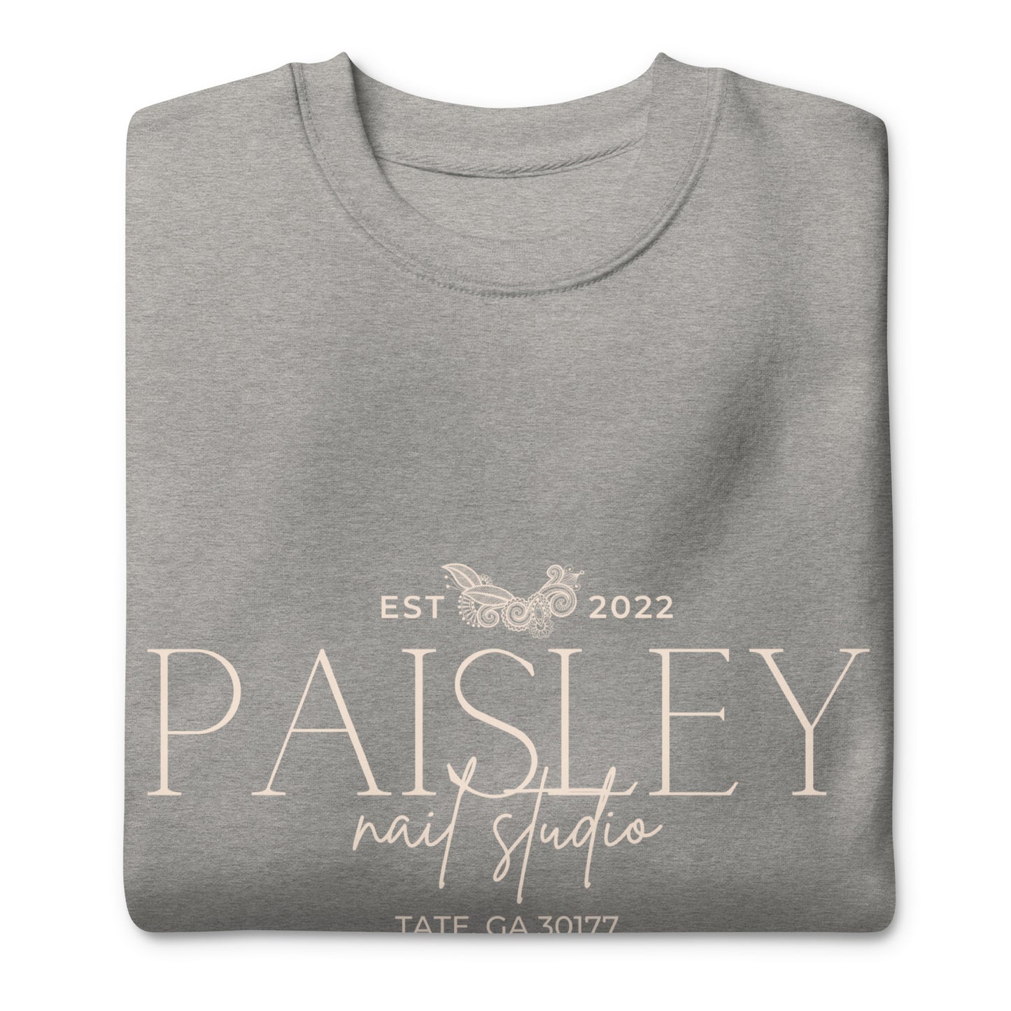 Paisley, Tate, Ga Premium Sweatshirt