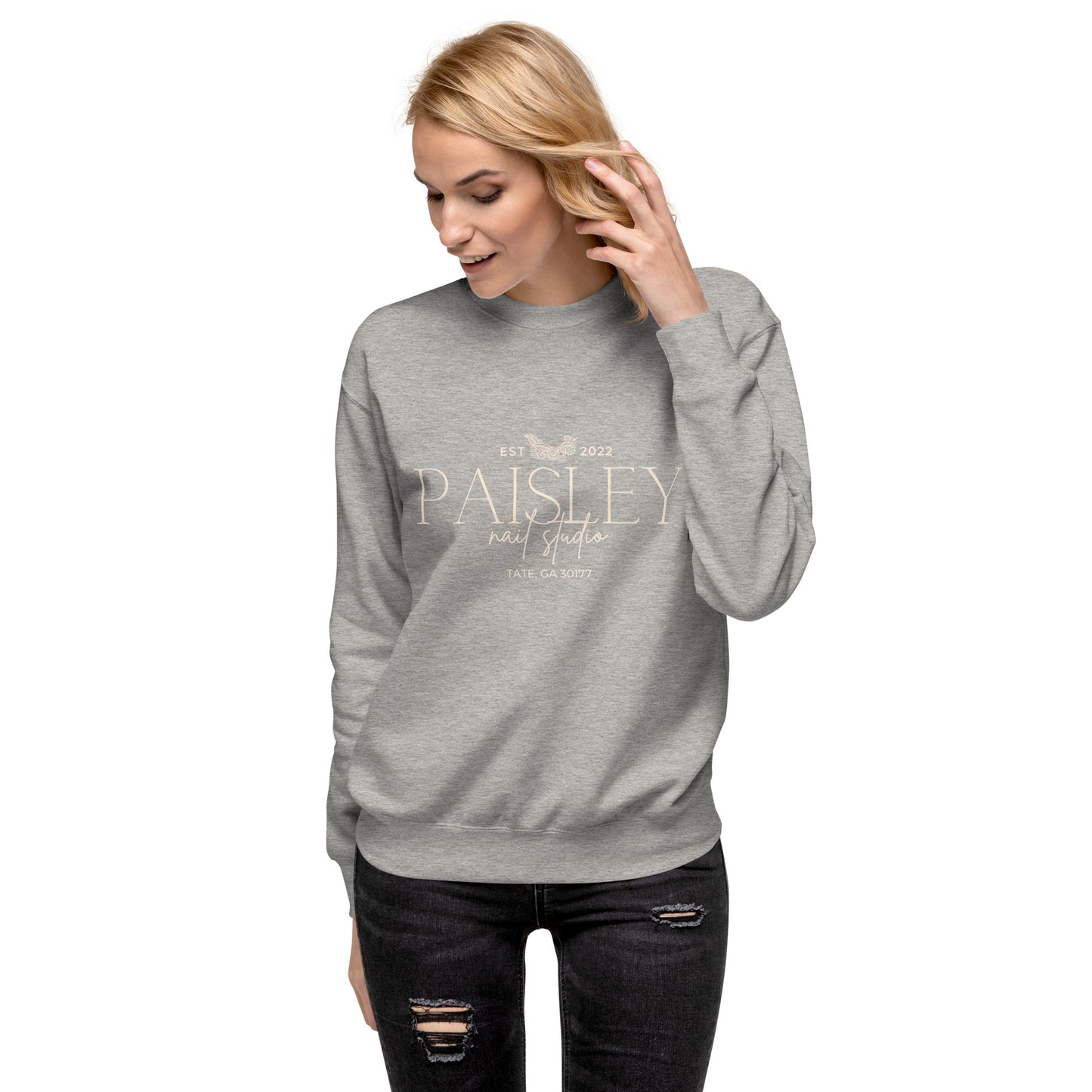 Paisley, Tate, Ga Premium Sweatshirt