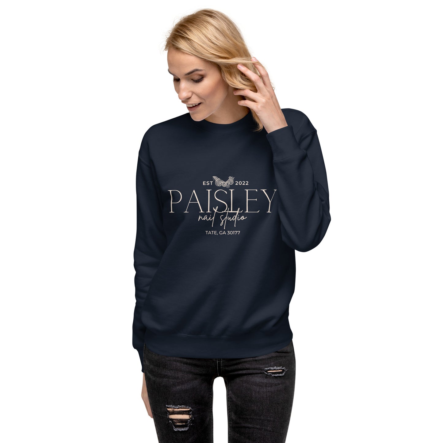 Paisley, Tate, Ga Premium Sweatshirt