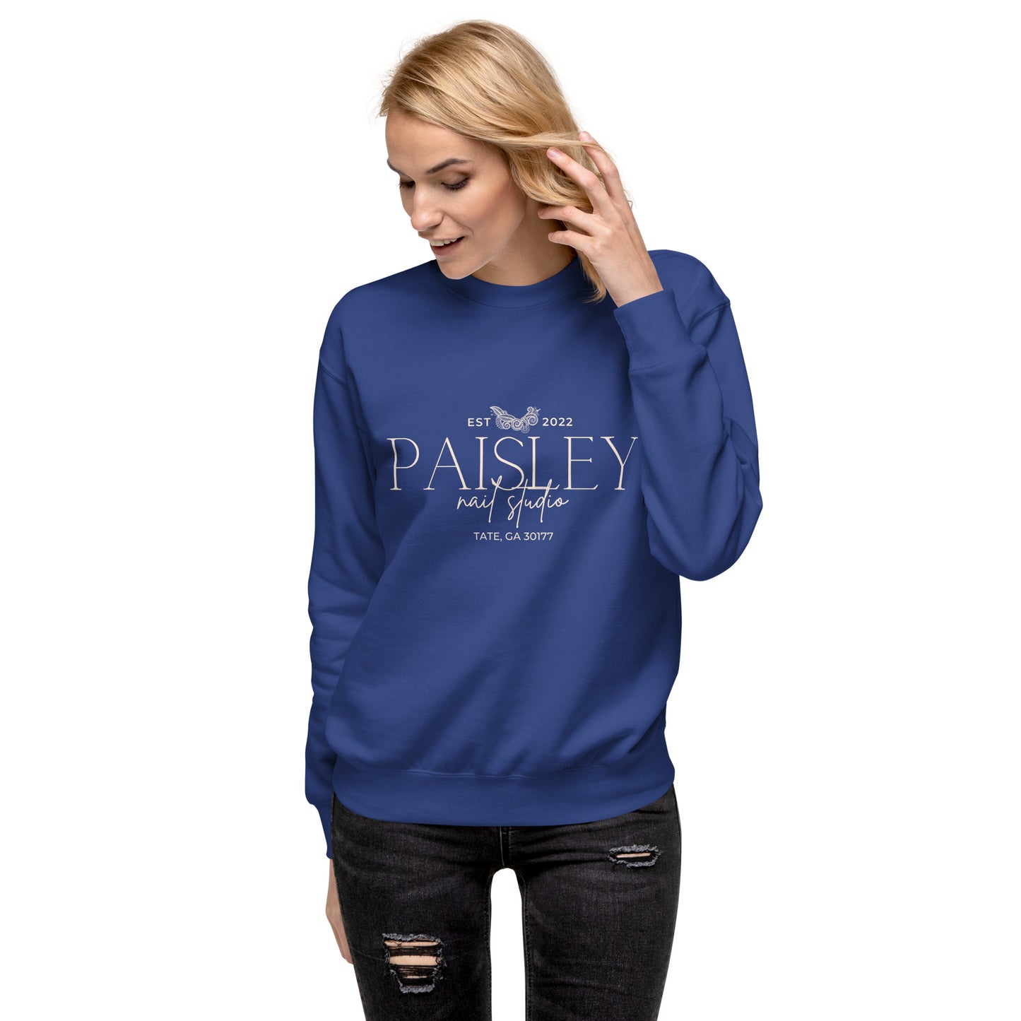 Paisley, Tate, Ga Premium Sweatshirt